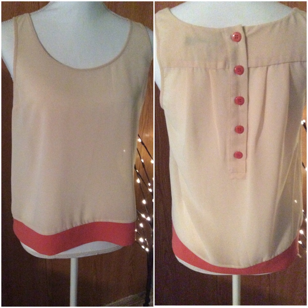 Forever 21 cream colored top
